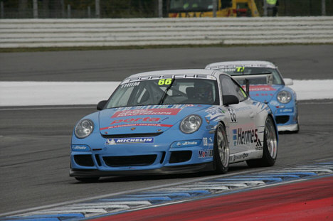 Nicki Thiim blev nummer 5 i årets tyske Porsche Carrera Cup.